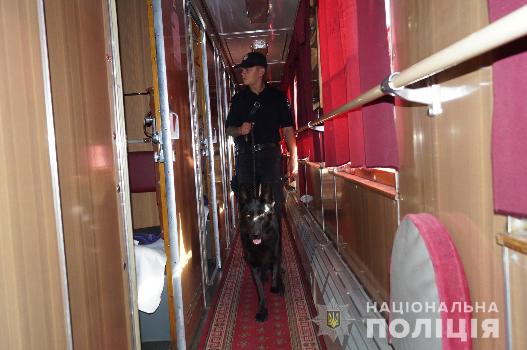 Полиция проверяет все пассажирские поезда в Луганской области (фото)