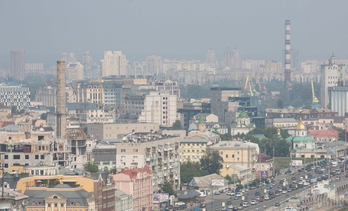 Более 80% загрязнений воздуха в Киеве — от автотранспорта