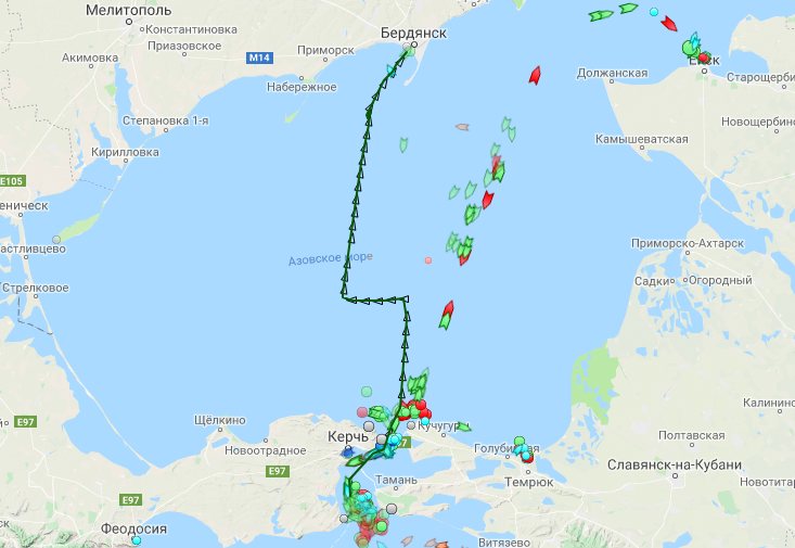 Движение судов через Керченский пролив возобновлено