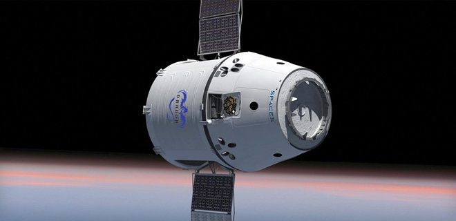 Космический корабль Dragon успешно отстыковался от МКС и взял курс на Землю