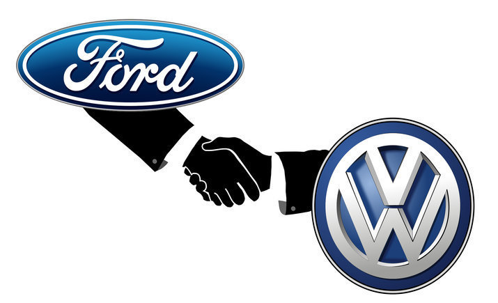 VW и Ford будут вместе разрабатывать автофургоны и пикапы