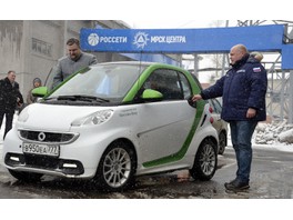 Руководство «Тамбовэнерго» встретилось с владельцами электромобилей