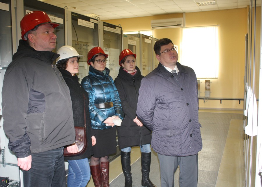 «Ивэнерго» посетили представители департамента энергетики и тарифов Ивановской области