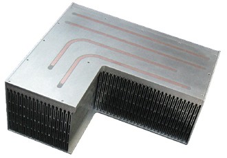 L-образный радиатор с интегрированными трубками Mersen