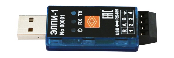 «Электроприбор» анонсирует старт продаж преобразователей интерфейсов USB/RS485 ЭЛПИ-1